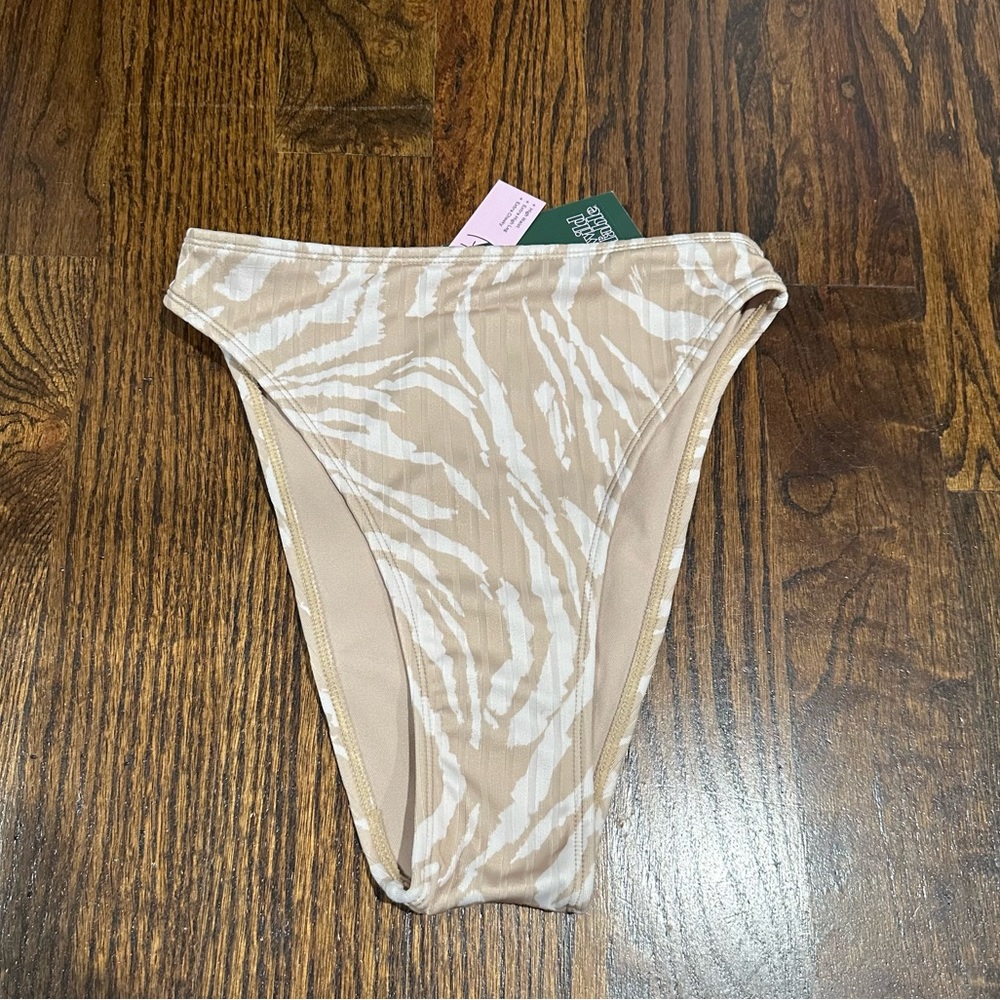 Tan Animal Print Bikini Bottom - Wild Fable